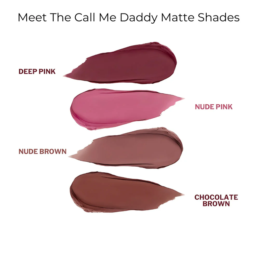 Call Me Daddy Liquid Lipstick MINI | Pigmented AF, Non-sticky + Matte Lipstick - Image 5