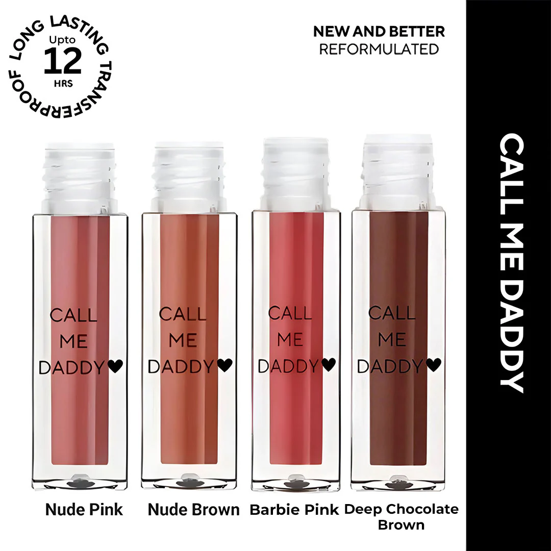 Call Me Daddy Liquid Lipstick MINI | Pigmented AF, Non-sticky + Matte Lipstick - Image 57