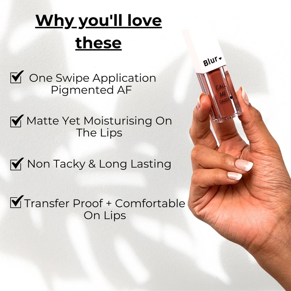 Call Me Daddy Liquid Lipstick MINI | Pigmented AF, Non-sticky + Matte Lipstick - Image 59