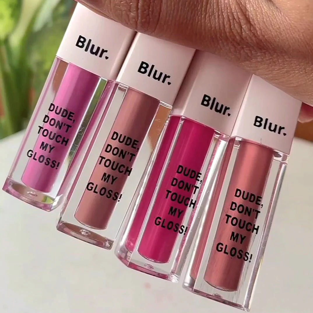 Dude, Don't Touch My Gloss MINI | Pigmented AF, Non Sticky Mini Gloss | Bubblegum Pink - Image 4