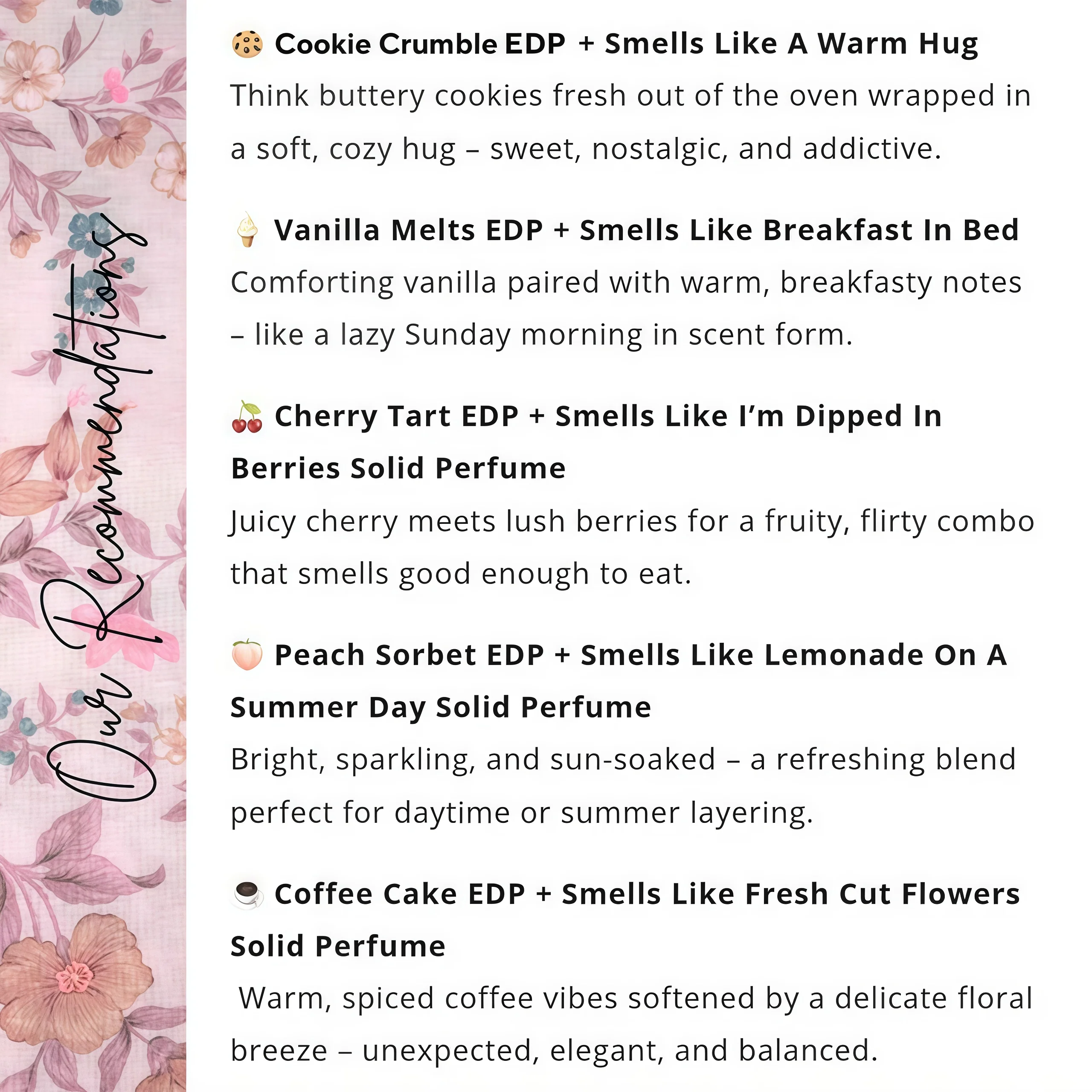 Breaksfast In Bed Perfume Layering Combo | Breakfast Inspired Eau De Parfum + Solid Perfume - Image 8