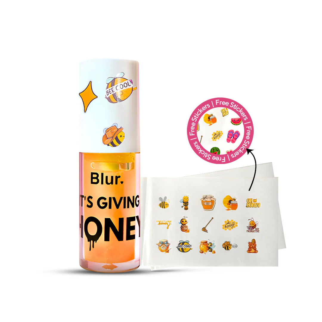 It’s Giving… Honey 🍯 | Juicy, Tinted Mini Lip Oils  | FREE Pinteresty Stickers 🎀 - Image 3