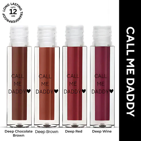 Call Me Daddy Liquid Lipstick MINI | Pigmented AF, Non-sticky + Matte Lipstick - Image 111